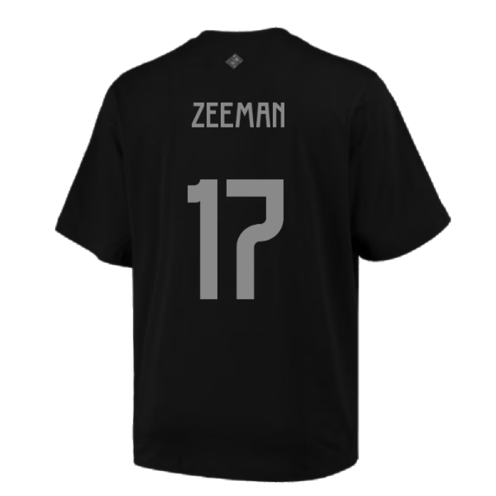 2023-2024 Ajax Lifestyler Oversized Tee (Black) (ZEEMAN 17)