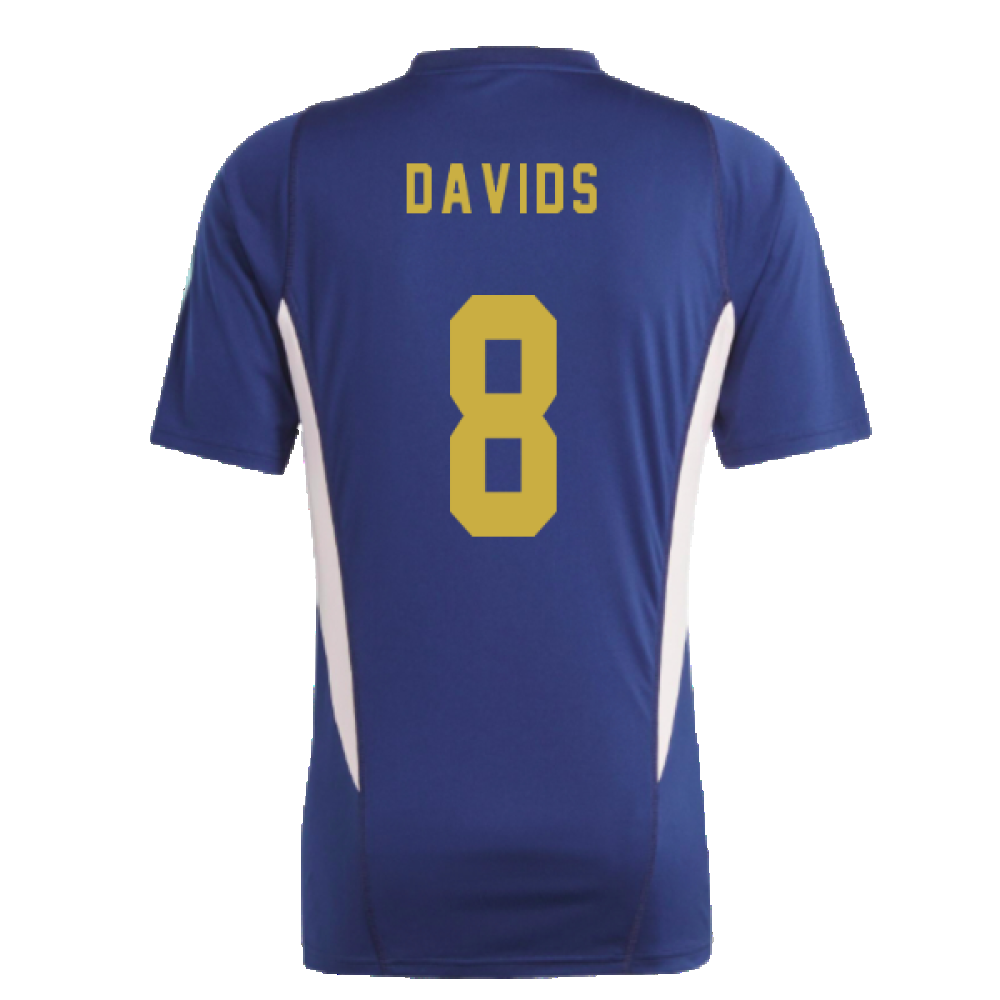 2023-2024 Ajax Training Jersey (Navy) (DAVIDS 8)