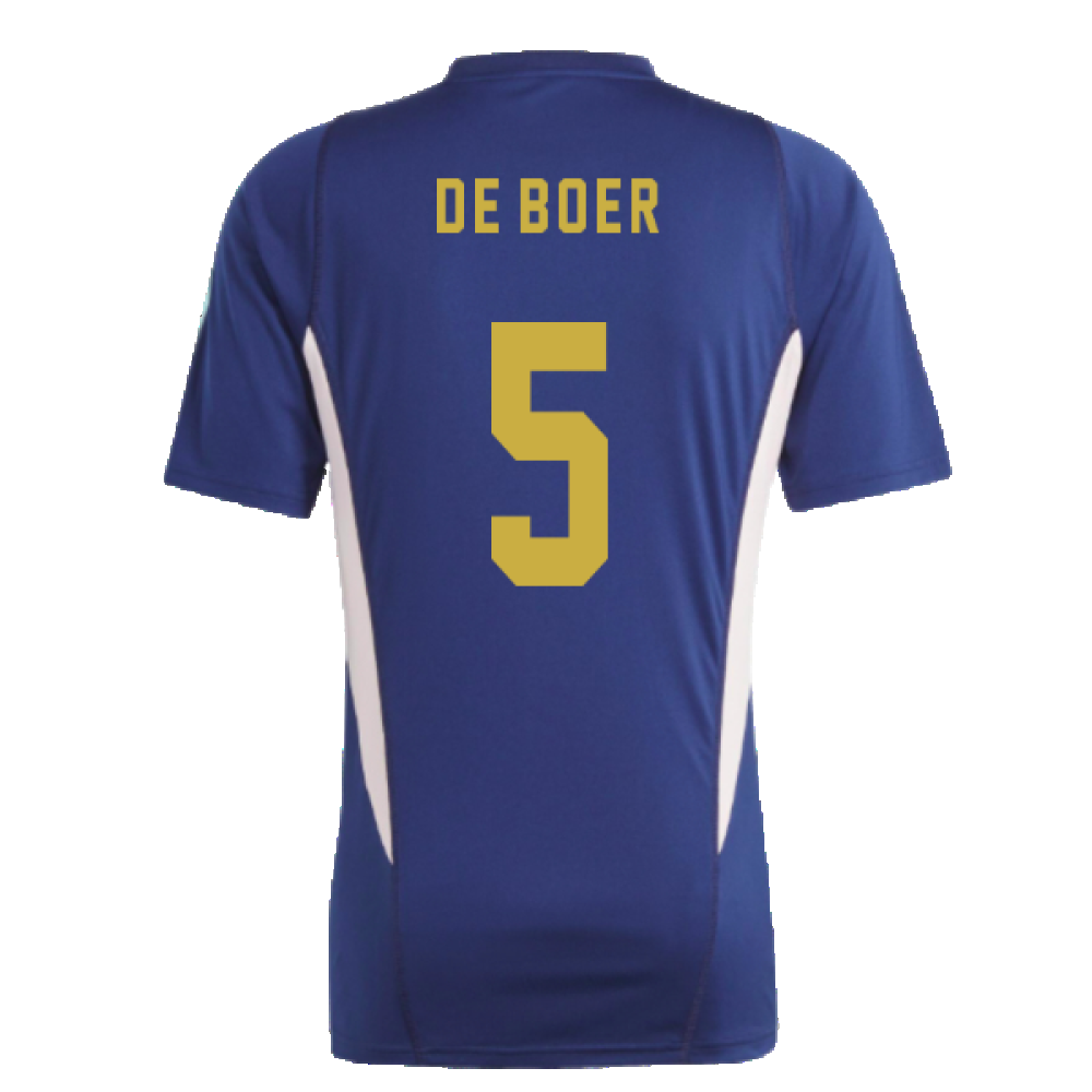 2023-2024 Ajax Training Jersey (Navy) (DE BOER 5)