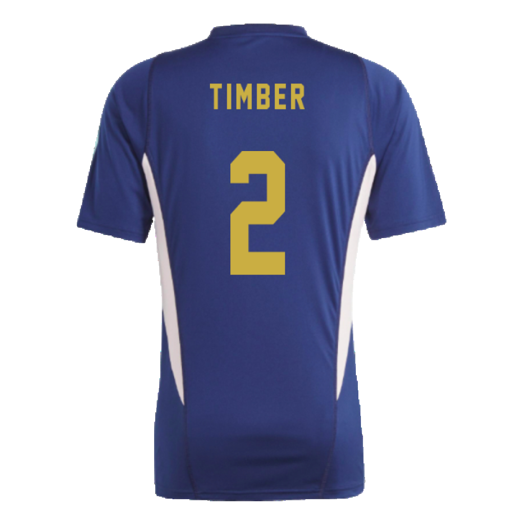 2023-2024 Ajax Training Jersey (Navy) (TIMBER 2)