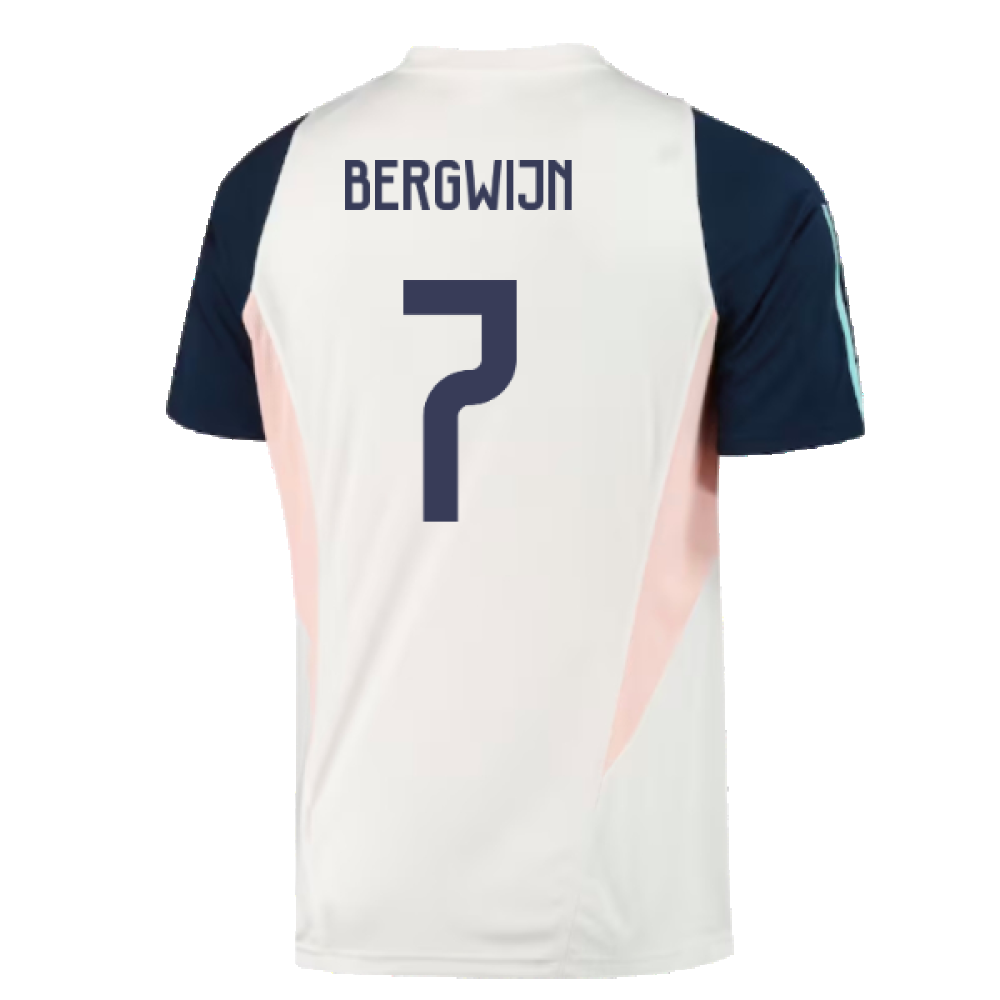 2023-2024 Ajax Training Jersey (White) (BERGWIJN 7)