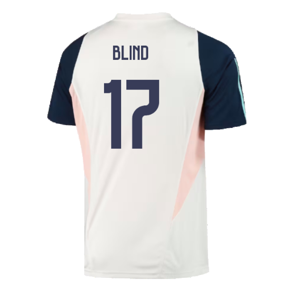 2023-2024 Ajax Training Jersey (White) (BLIND 17)