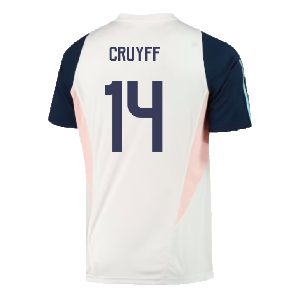 2023-2024 Ajax Training Jersey (White) (CRUYFF 14)