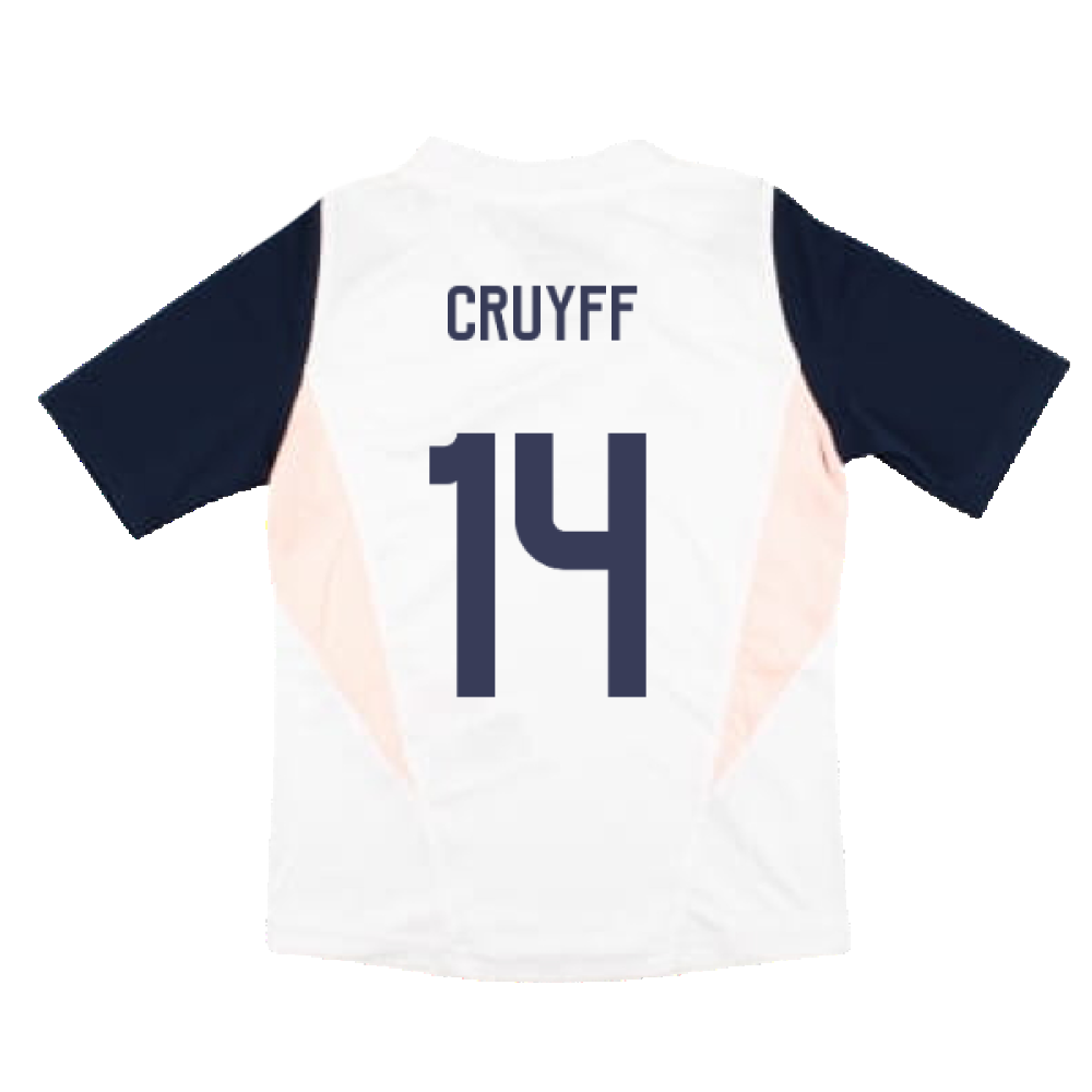 2023-2024 Ajax Training Jersey (White) - Kids (CRUYFF 14)