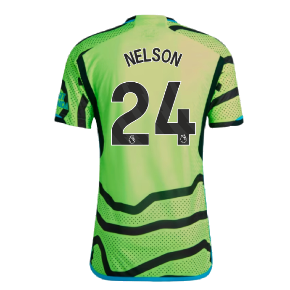 2023-2024 Arsenal Authentic Away Shirt (Nelson 24)