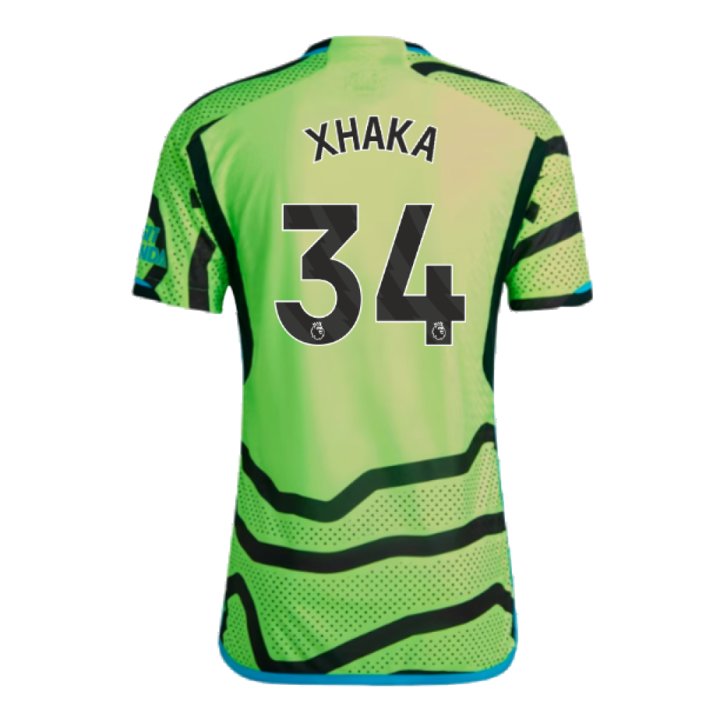 2023-2024 Arsenal Authentic Away Shirt (Xhaka 34)