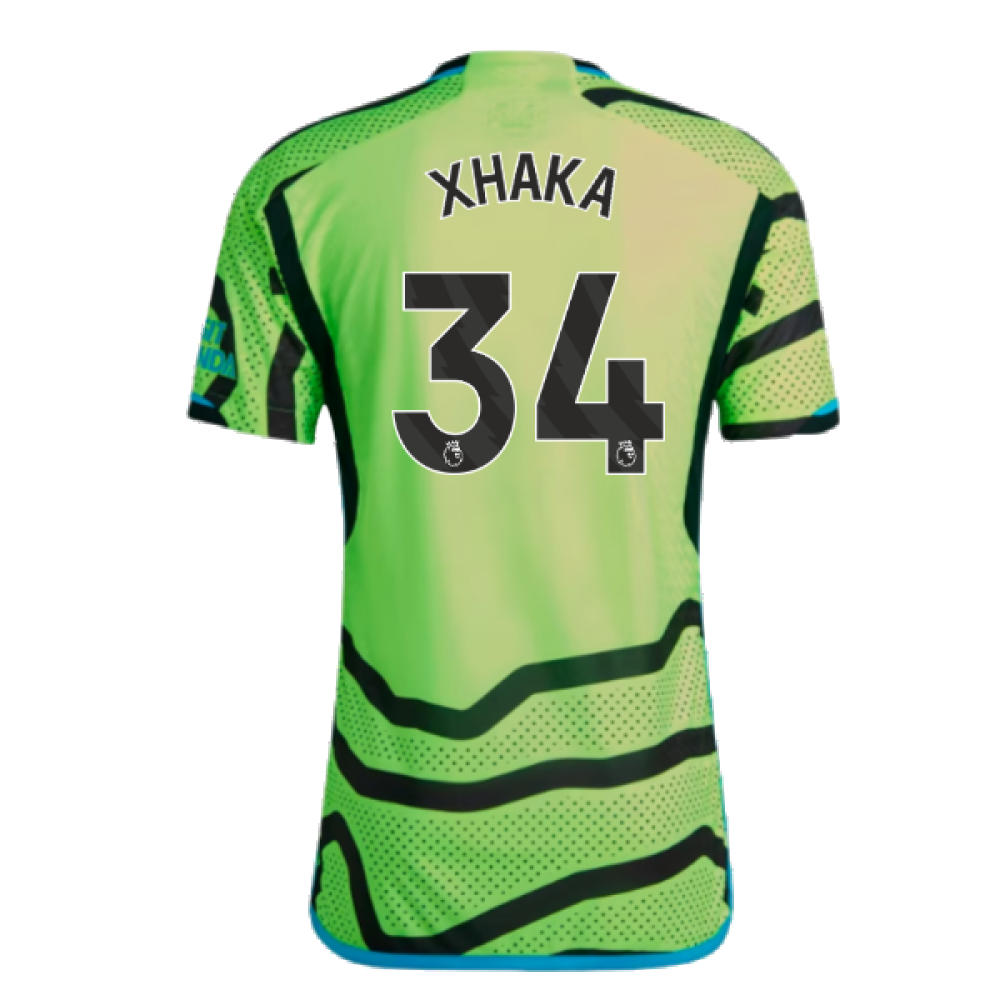 2023-2024 Arsenal Authentic Away Shirt (Xhaka 34)