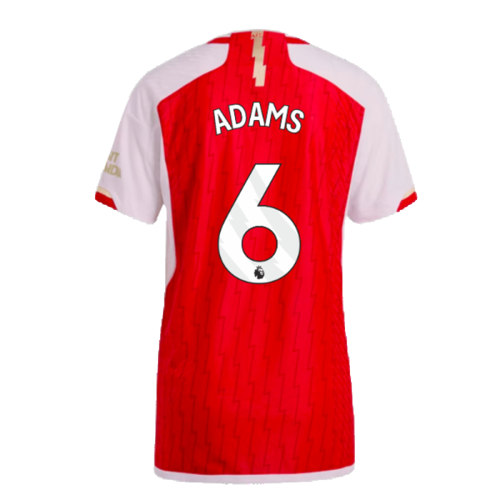 2023-2024 Arsenal Authentic Home Shirt (Adams 6)