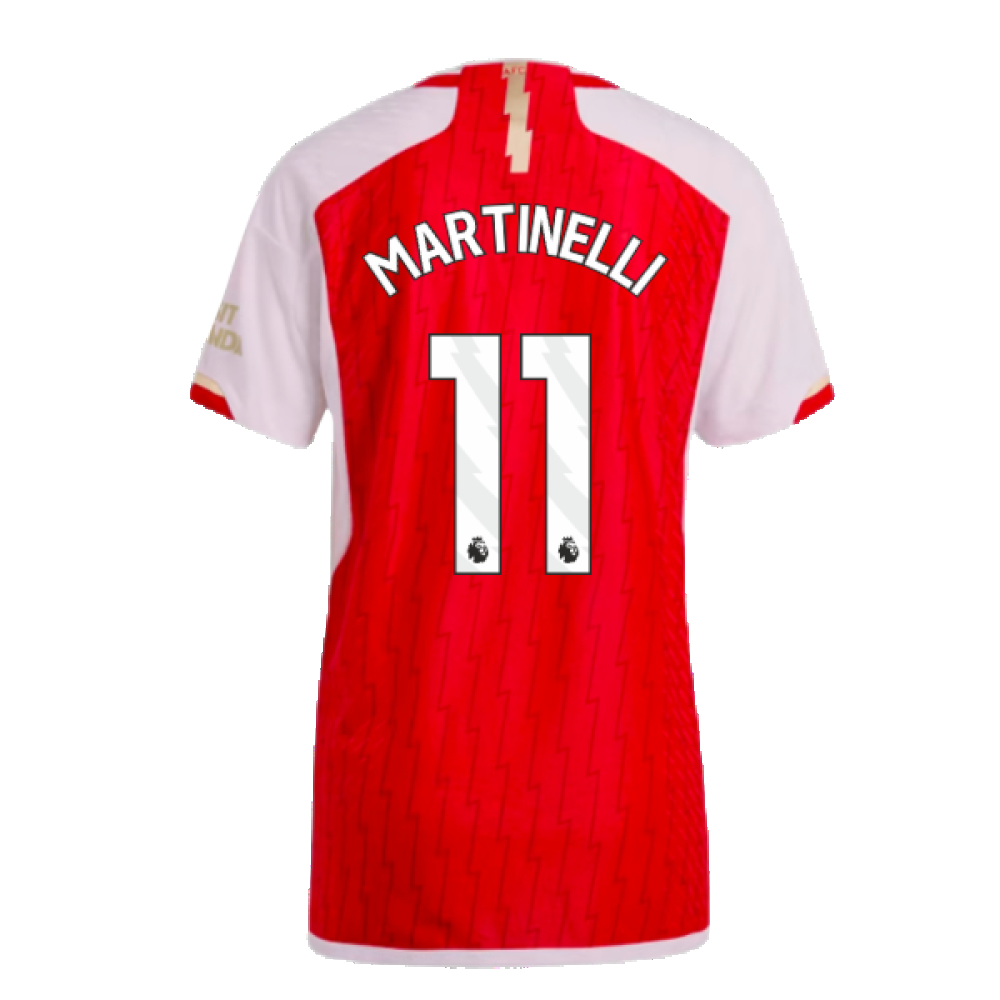 2023-2024 Arsenal Authentic Home Shirt (Martinelli 11)