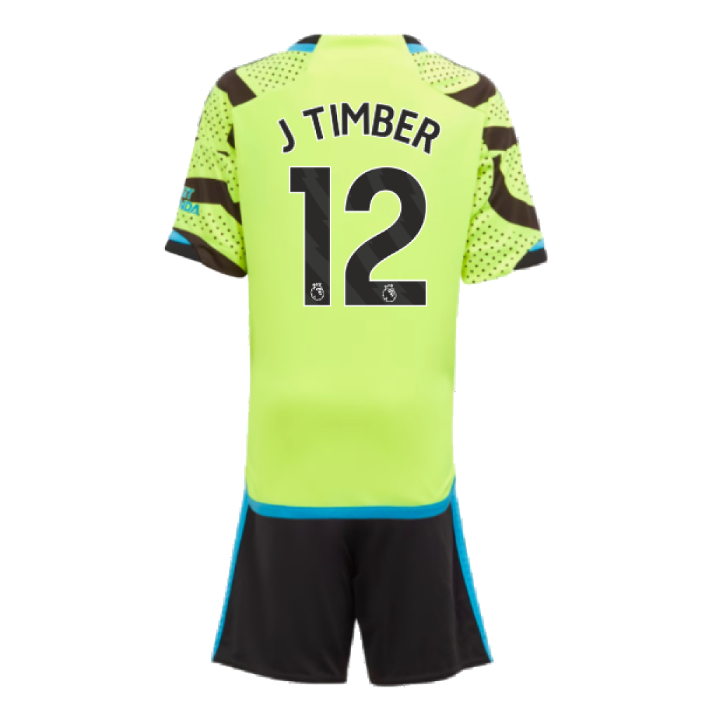 2023-2024 Arsenal Away Mini Kit (J Timber 12)