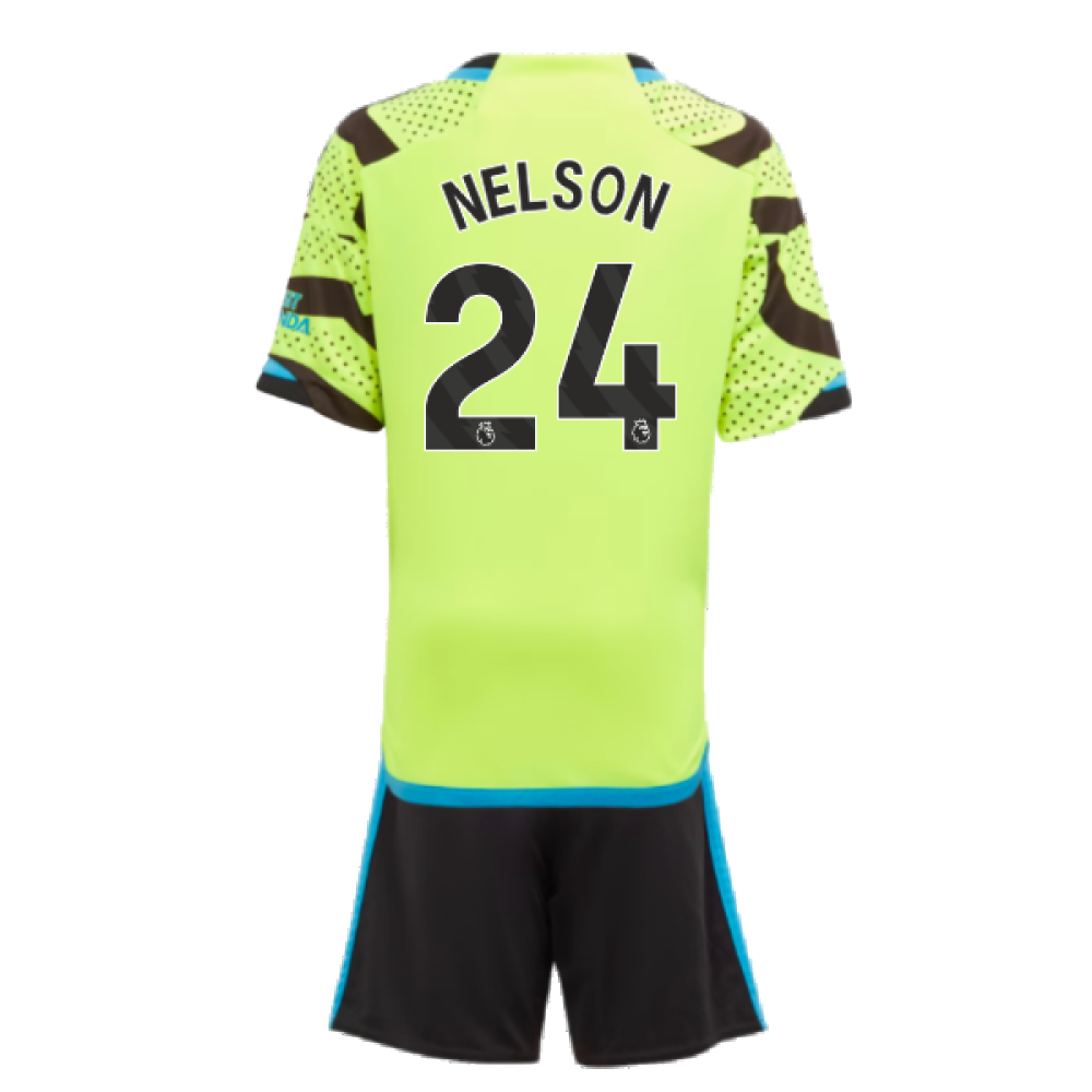 2023-2024 Arsenal Away Mini Kit (Nelson 24)