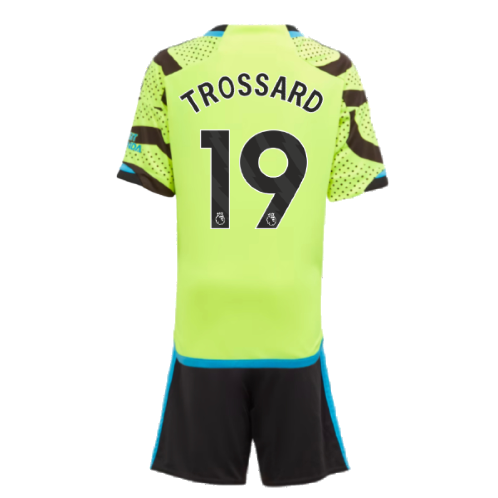 2023-2024 Arsenal Away Mini Kit (Trossard 19)