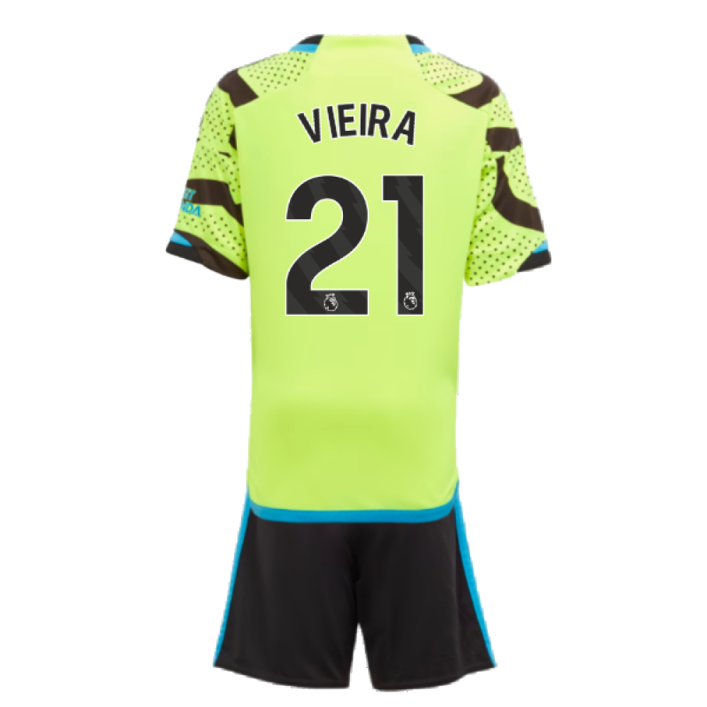 2023-2024 Arsenal Away Mini Kit (Vieira 21)