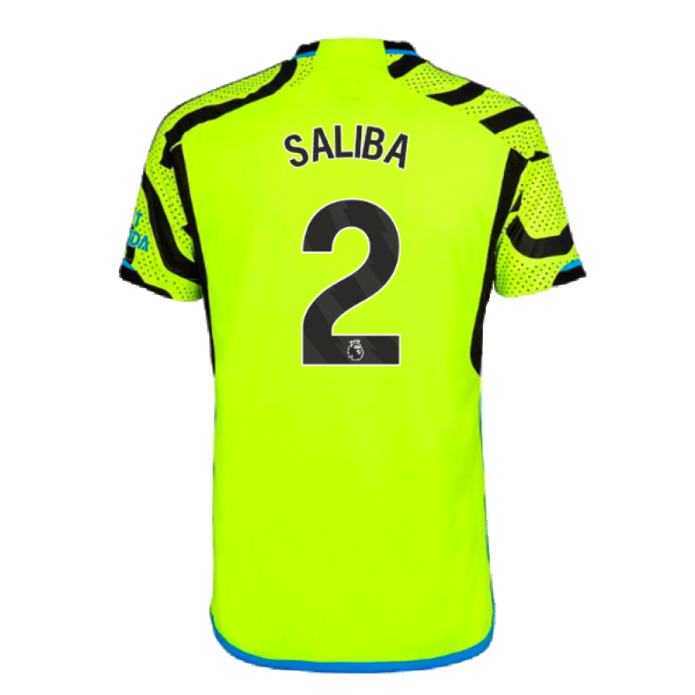 2023-2024 Arsenal Away Shirt (Kids) (Saliba 2)