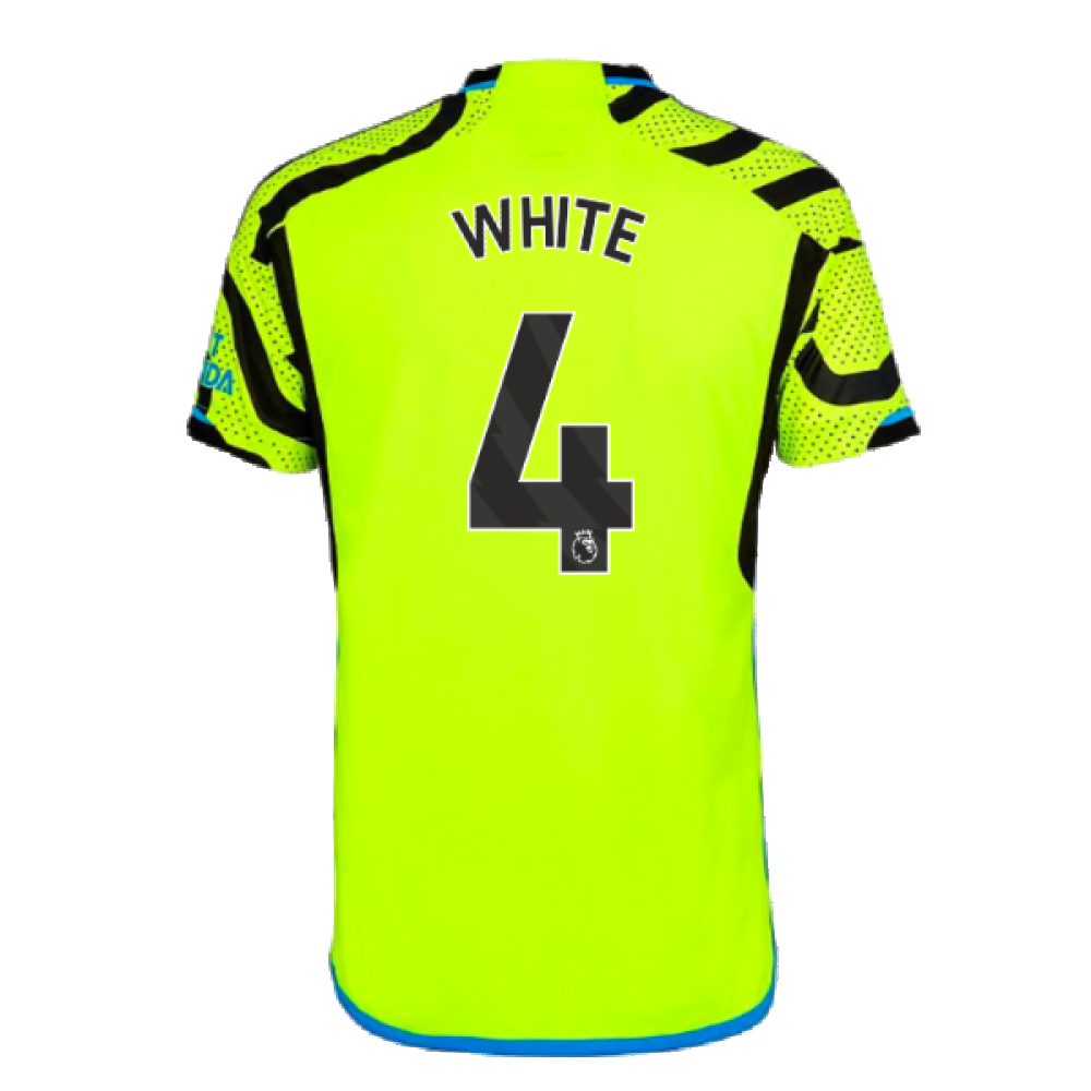 2023-2024 Arsenal Away Shirt (Kids) (White 4)