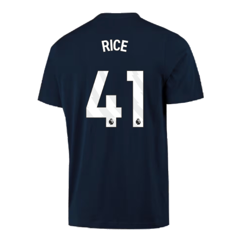 2023-2024 Arsenal DNA Graphic Tee (Navy) (Rice 41)