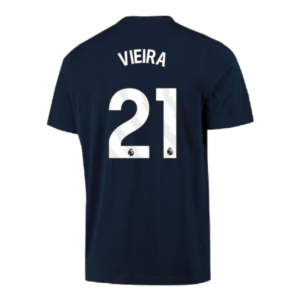 2023-2024 Arsenal DNA Graphic Tee (Navy) (Vieira 21)