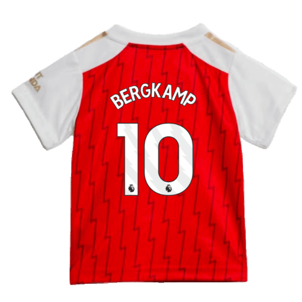 2023-2024 Arsenal Home Baby Kit (Bergkamp 10)