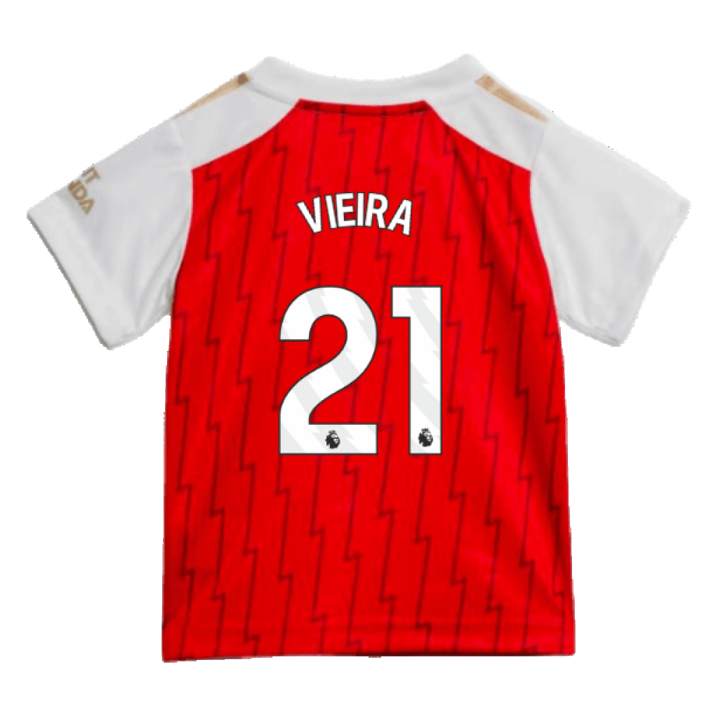 2023-2024 Arsenal Home Baby Kit (Vieira 21)