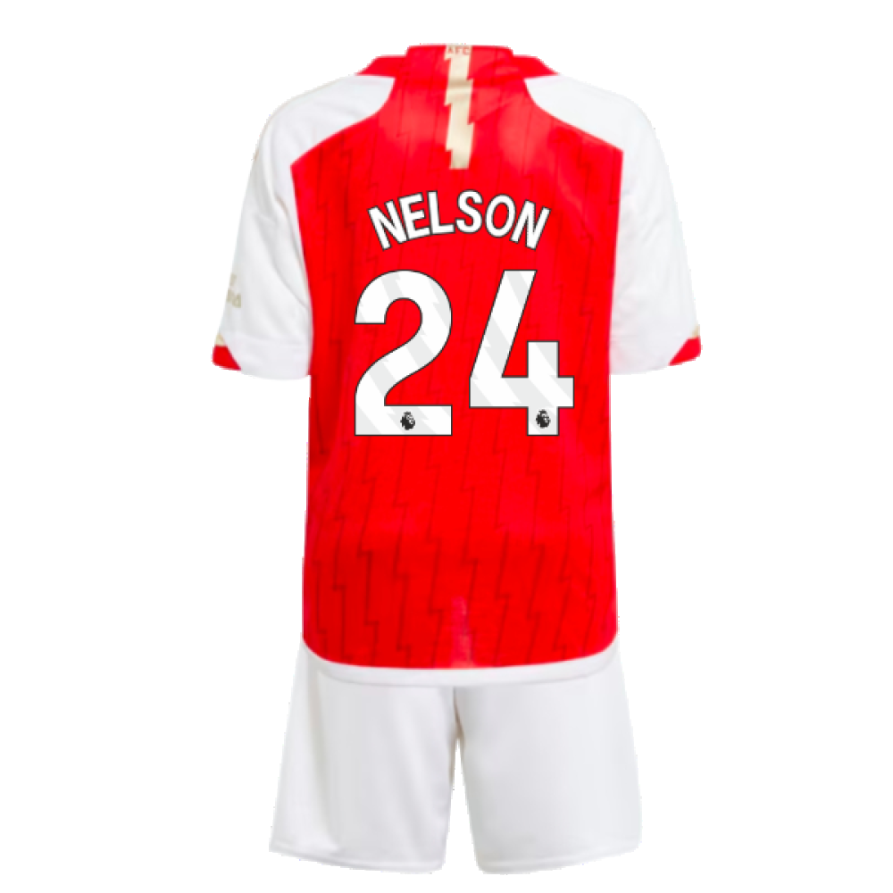 2023-2024 Arsenal Home Mini Kit (Nelson 24)