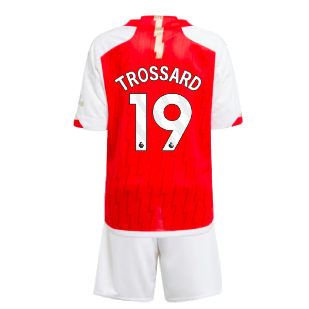 2023-2024 Arsenal Home Mini Kit (Trossard 19)