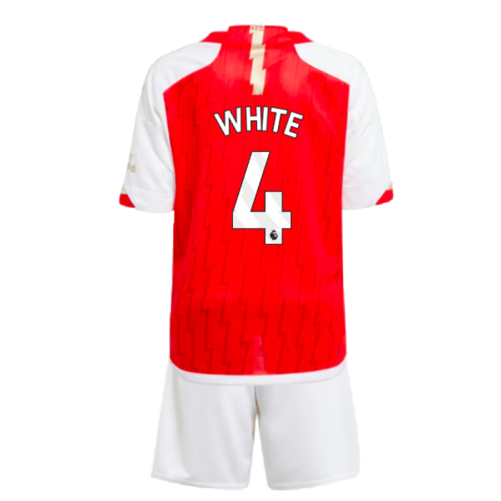 2023-2024 Arsenal Home Mini Kit (White 4)