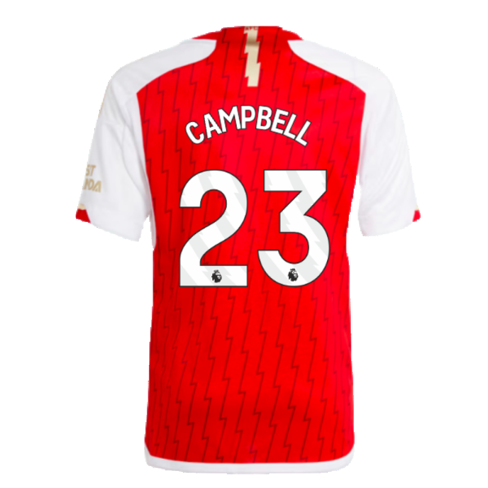 2023-2024 Arsenal Home Shirt (Kids) (Campbell 23)