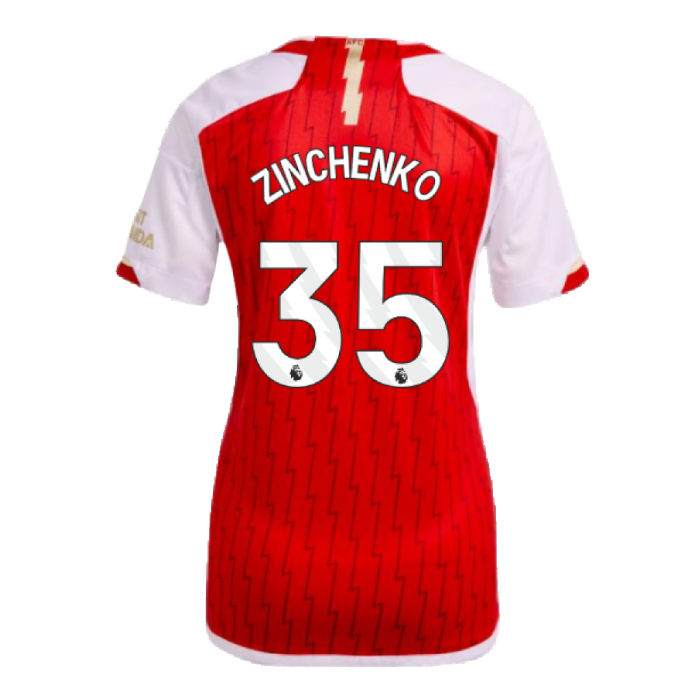 2023-2024 Arsenal Home Shirt (Ladies) (Zinchenko 35)