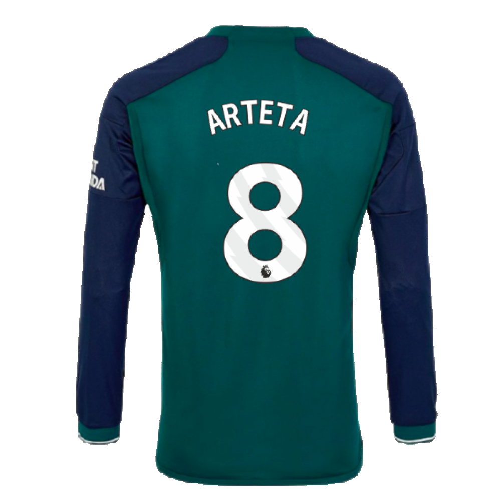 2023-2024 Arsenal Long Sleeve Third Shirt (Arteta 8)