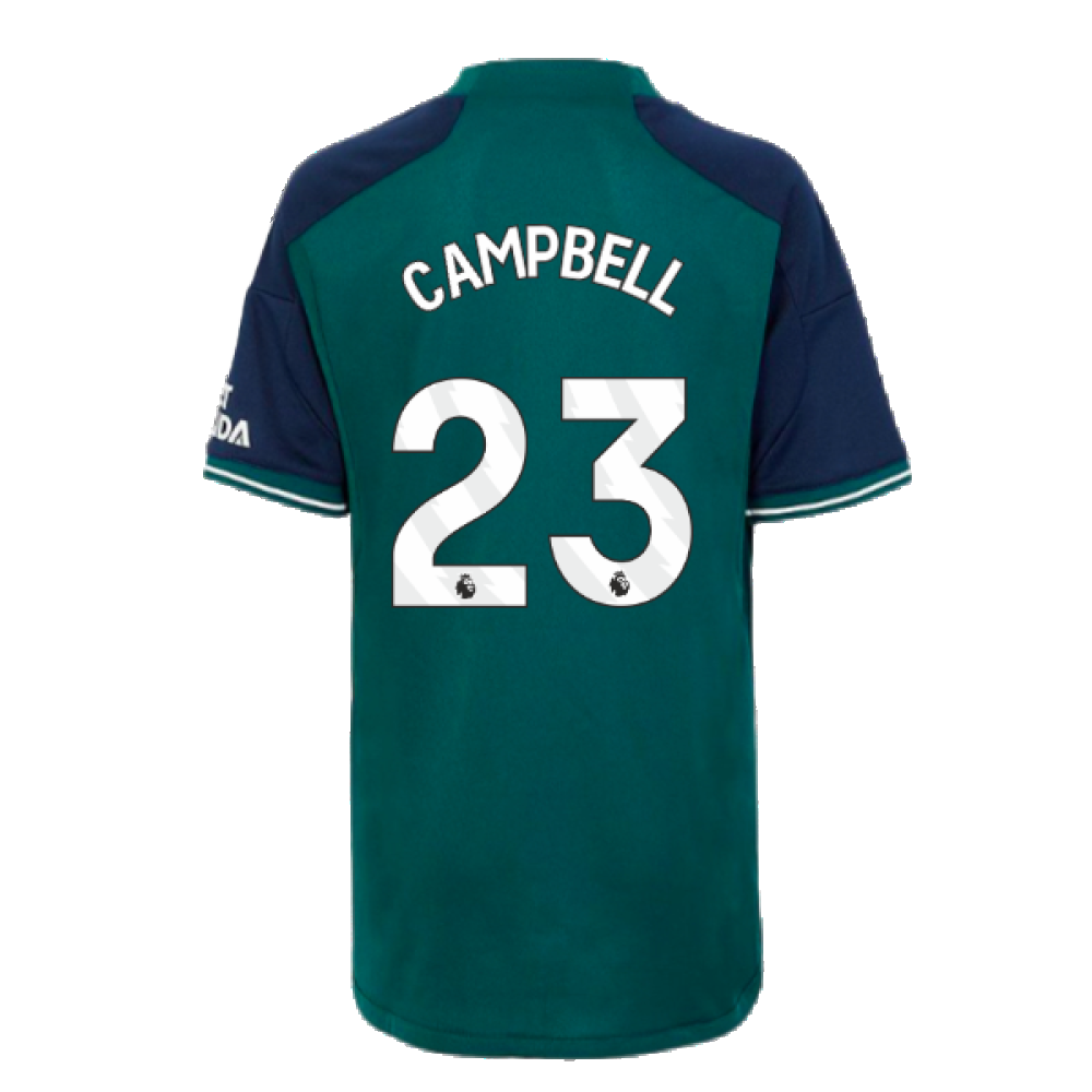 2023-2024 Arsenal Third Shirt (Kids) (Campbell 23)