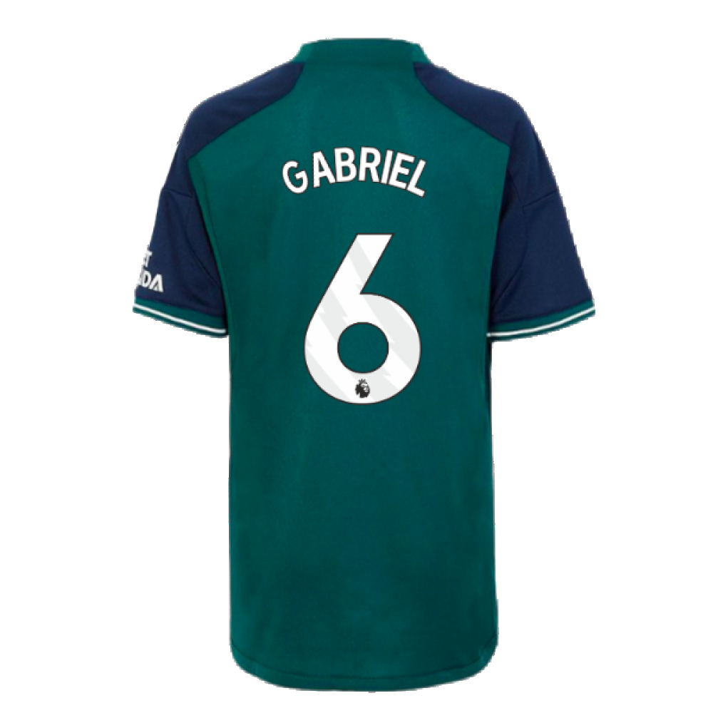 2023-2024 Arsenal Third Shirt (Kids) (Gabriel 6)