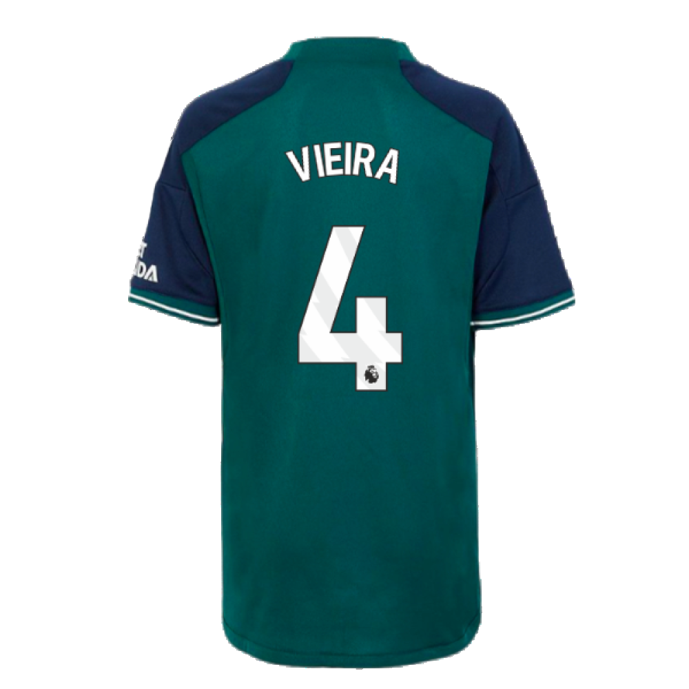 2023-2024 Arsenal Third Shirt (Kids) (Vieira 4)