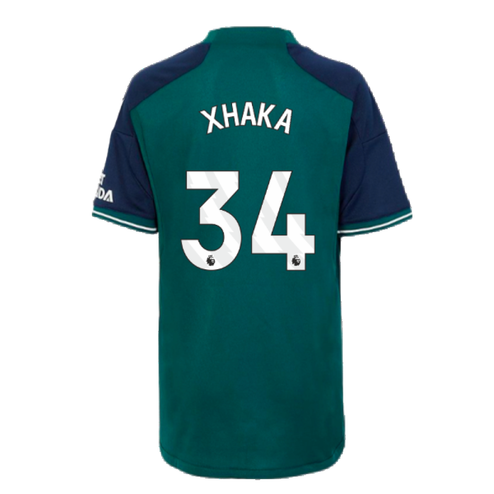 2023-2024 Arsenal Third Shirt (Kids) (Xhaka 34)