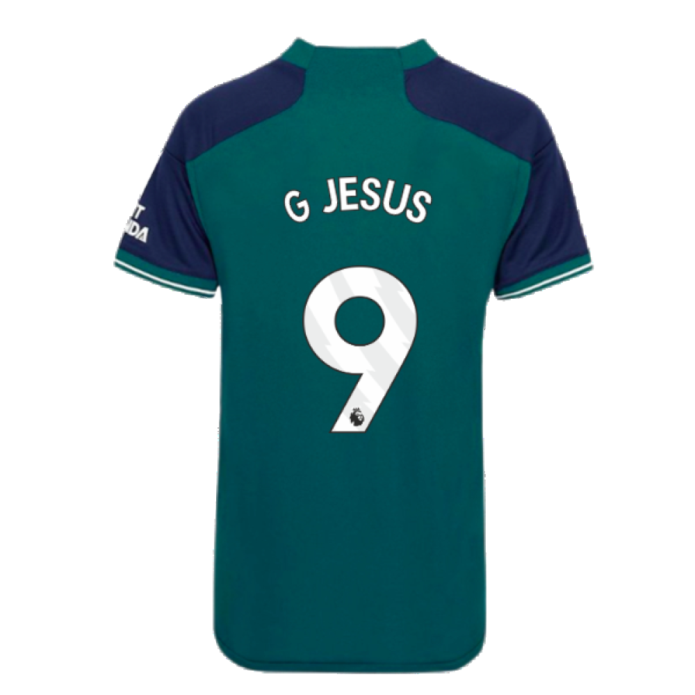 2023-2024 Arsenal Third Shirt (Ladies) (G Jesus 9)