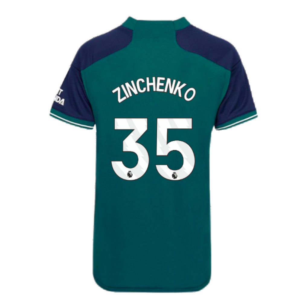 2023-2024 Arsenal Third Shirt (Ladies) (Zinchenko 35)