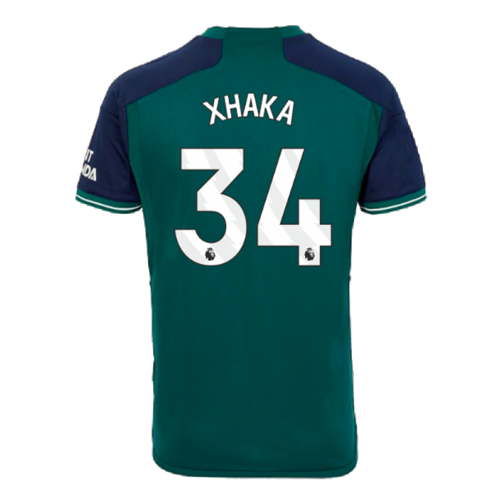 2023-2024 Arsenal Third Shirt (Xhaka 34)