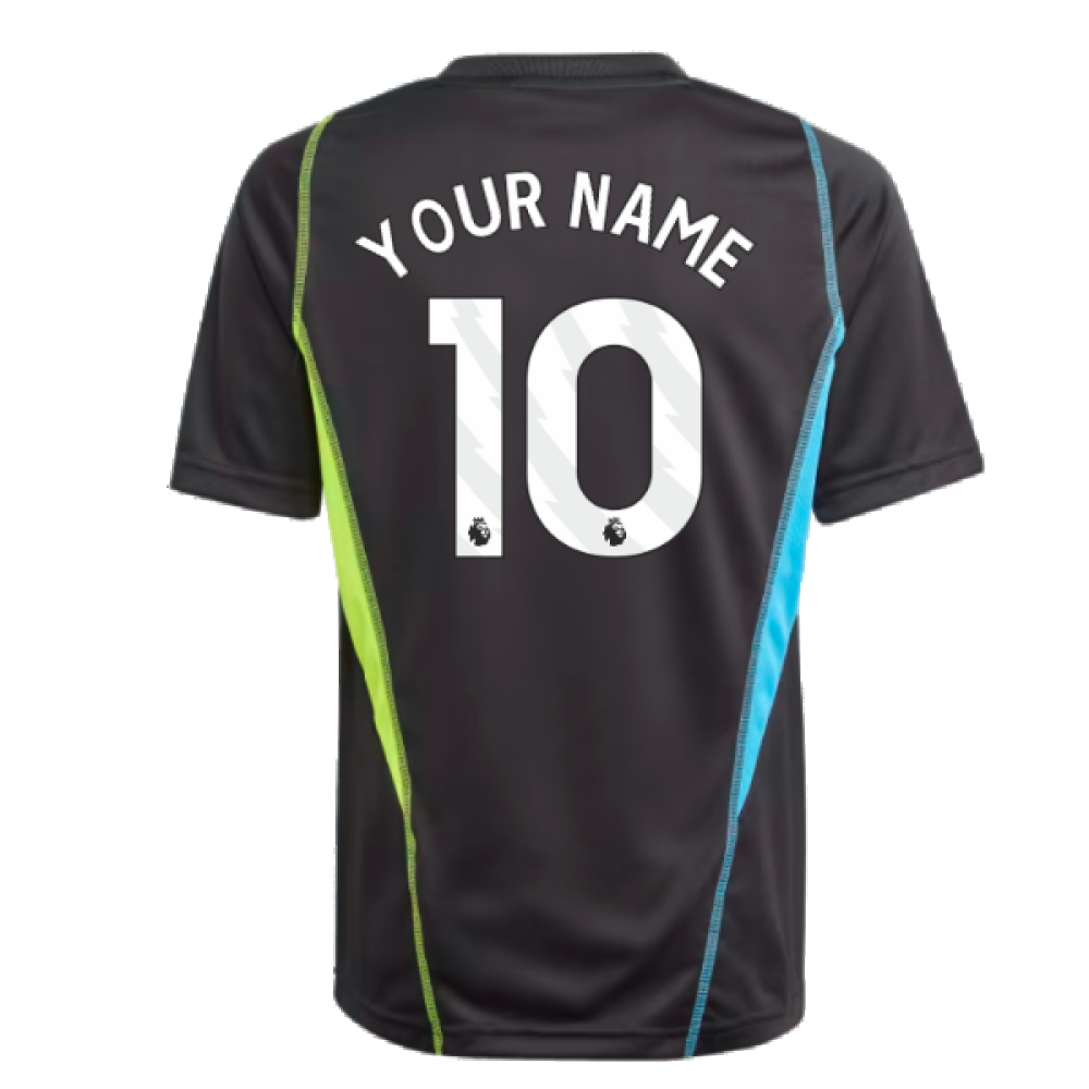 2023-2024 Arsenal Training Jersey (Black) - Kids (Your Name)