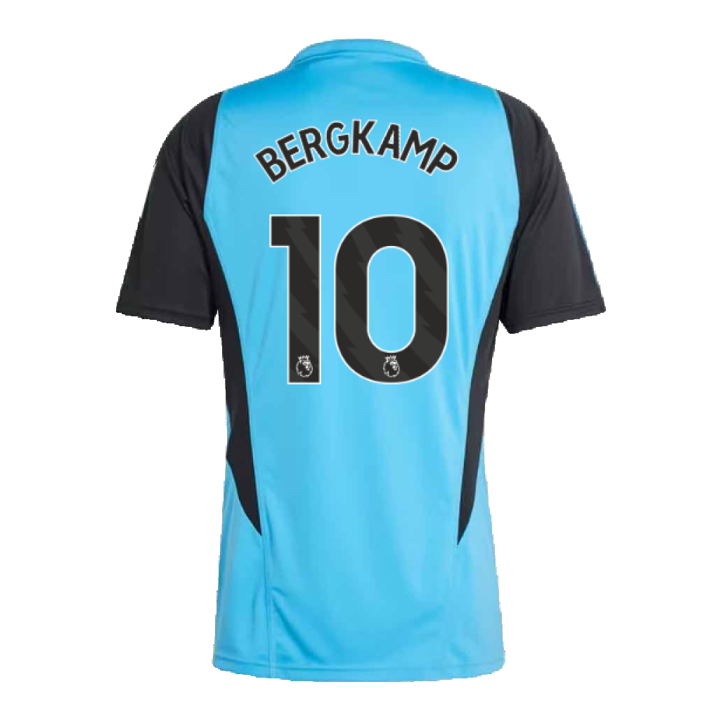 2023-2024 Arsenal Training Jersey (Pulse Blue) (Bergkamp 10)