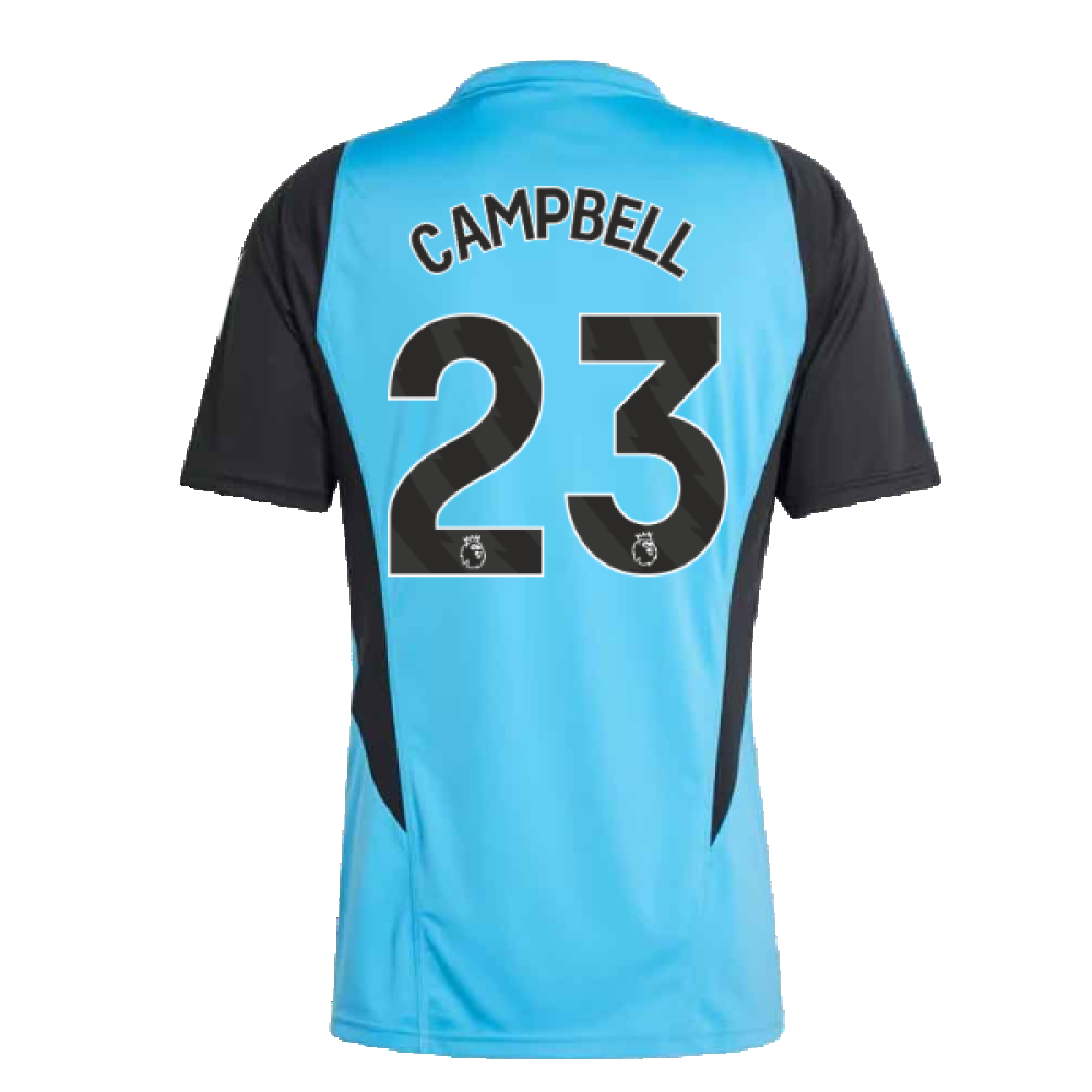 2023-2024 Arsenal Training Jersey (Pulse Blue) (Campbell 23)