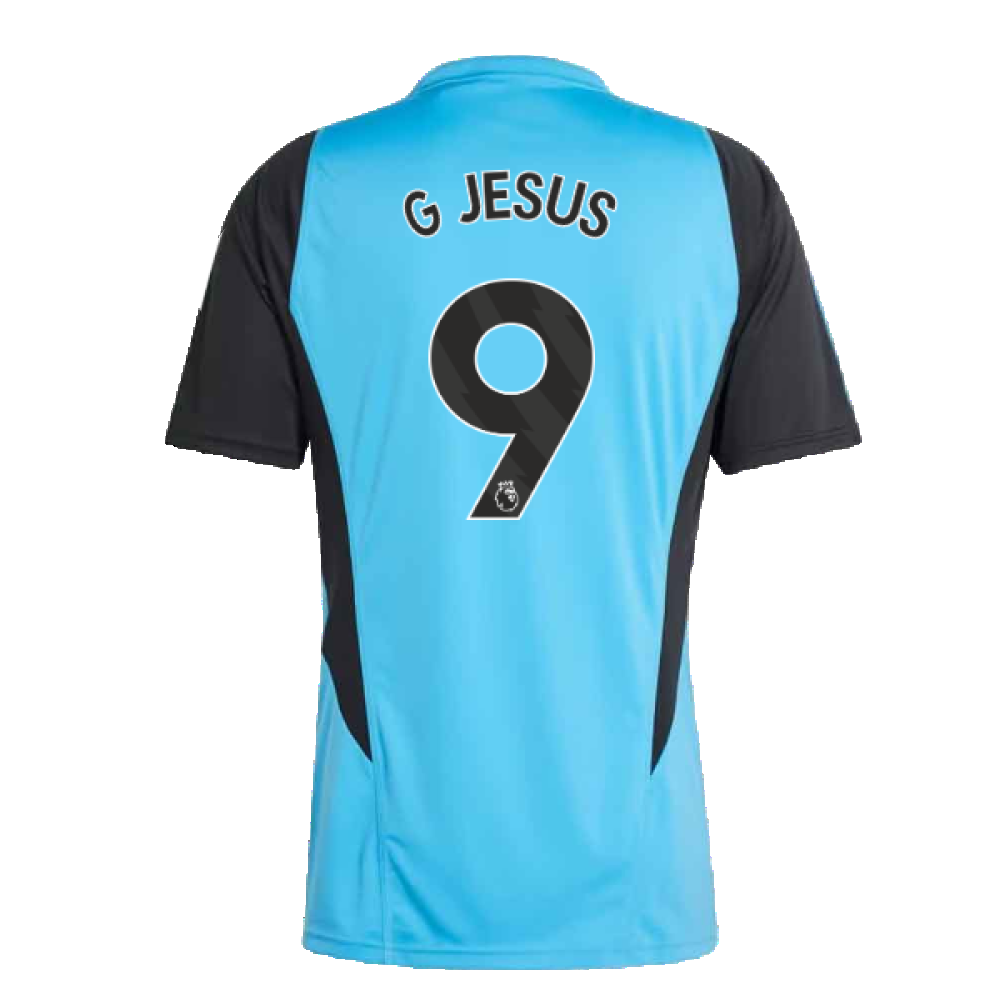 2023-2024 Arsenal Training Jersey (Pulse Blue) (G Jesus 9)