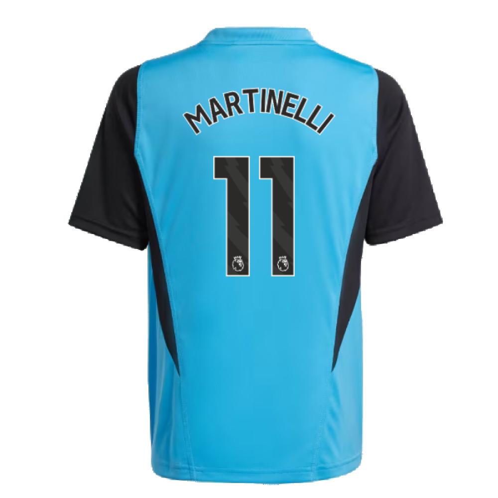 2023-2024 Arsenal Training Jersey (Pulse Blue) - Kids (Martinelli 11)