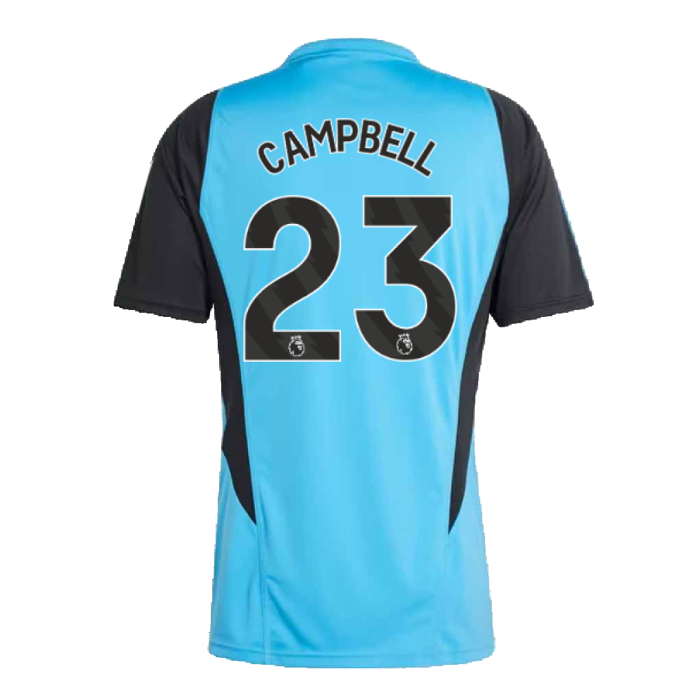 2023-2024 Arsenal Training Jersey (Pulse Blue) - Ladies (Campbell 23)