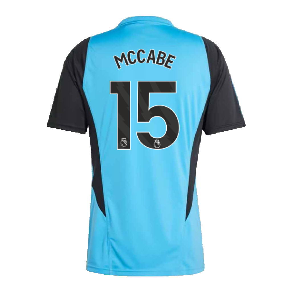 2023-2024 Arsenal Training Jersey (Pulse Blue) - Ladies (McCabe 15)