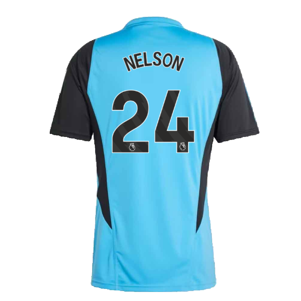 2023-2024 Arsenal Training Jersey (Pulse Blue) (Nelson 24)