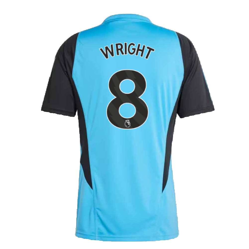 2023-2024 Arsenal Training Jersey (Pulse Blue) (Wright 8)