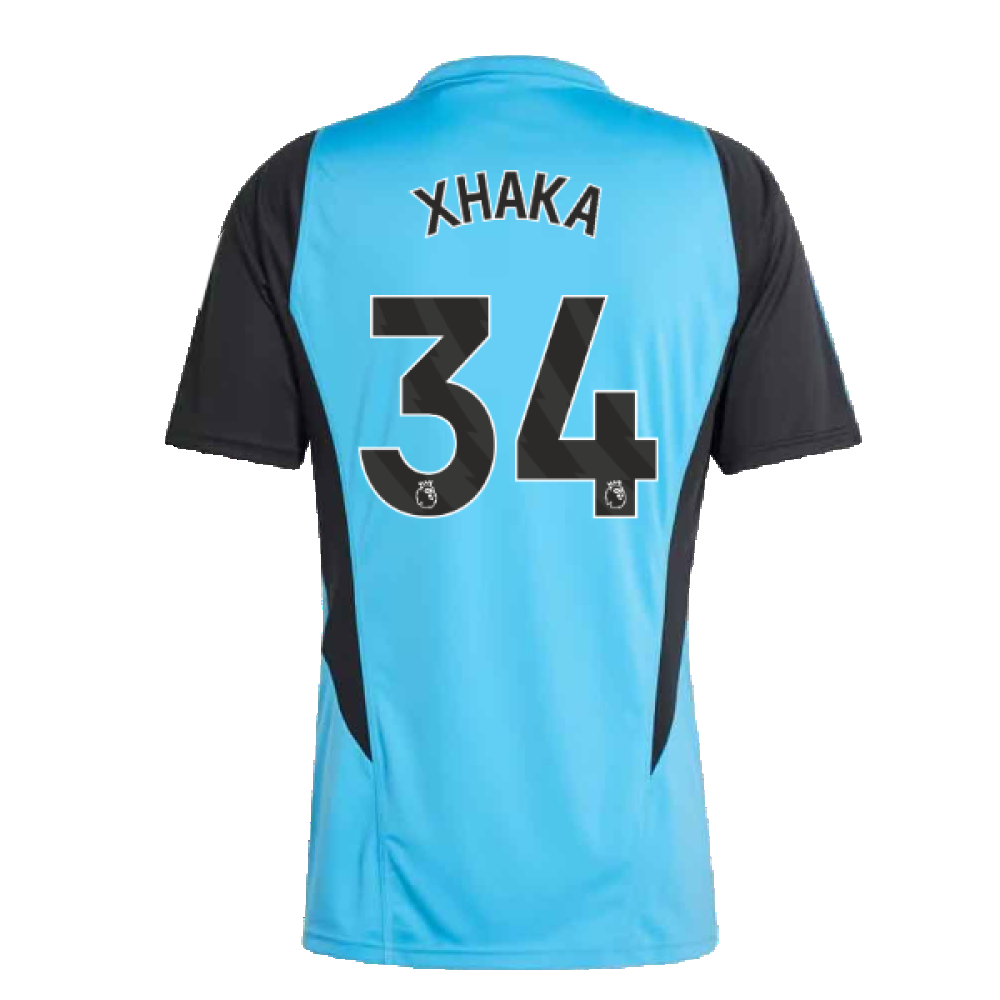 2023-2024 Arsenal Training Jersey (Pulse Blue) (Xhaka 34)