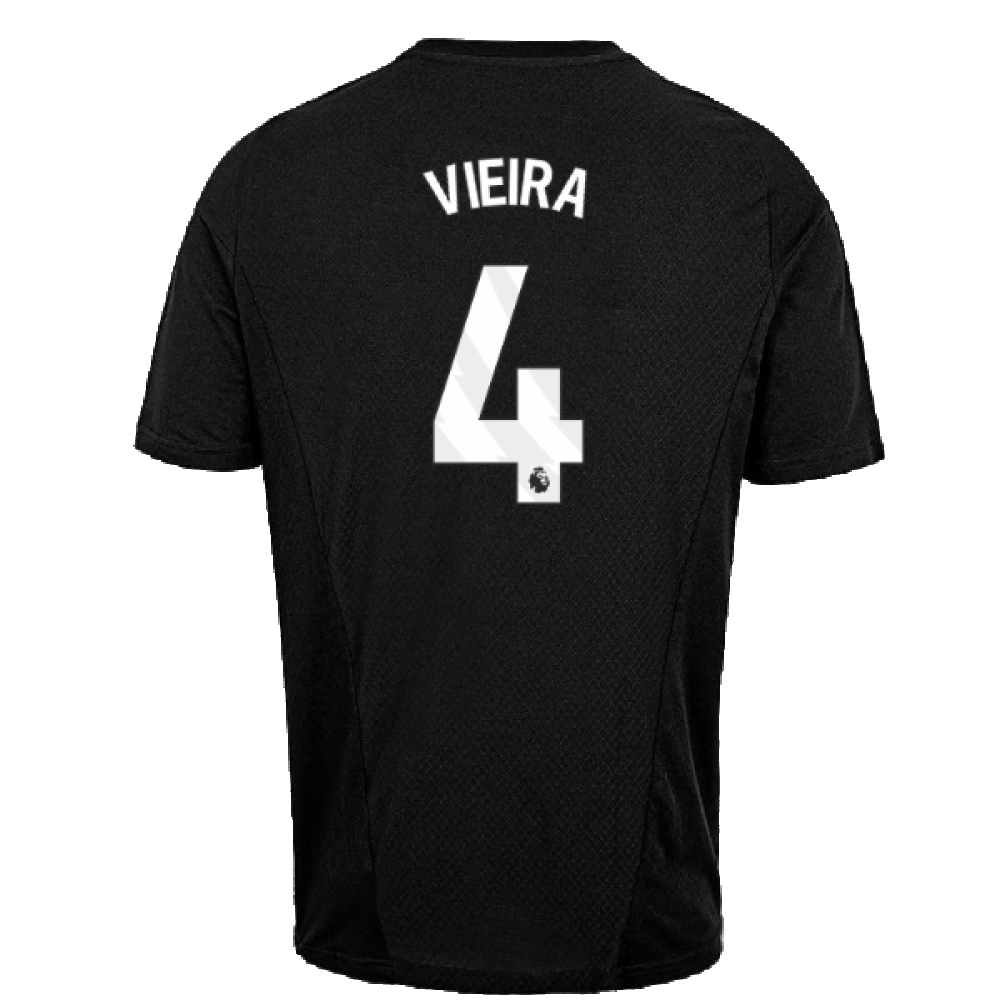 2023-2024 Arsenal Training Tee (Black) (Vieira 4)