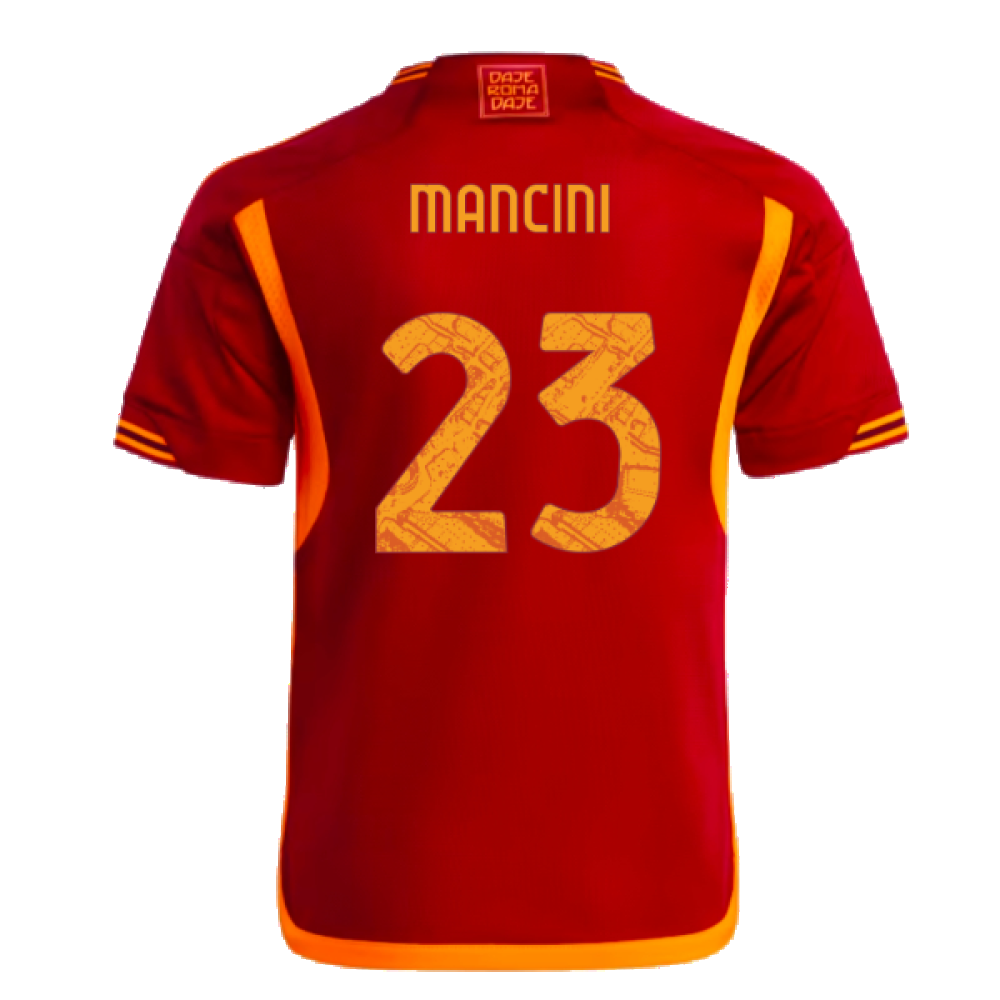 2023-2024 AS Roma Home Mini Kit (MANCINI 23)