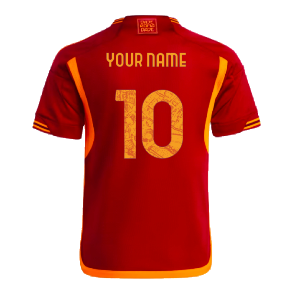 2023-2024 AS Roma Home Mini Kit (Your Name)