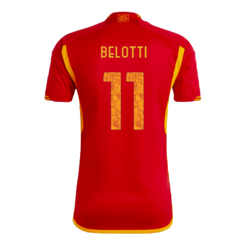 2023-2024 AS Roma Home Shirt (BELOTTI 11)